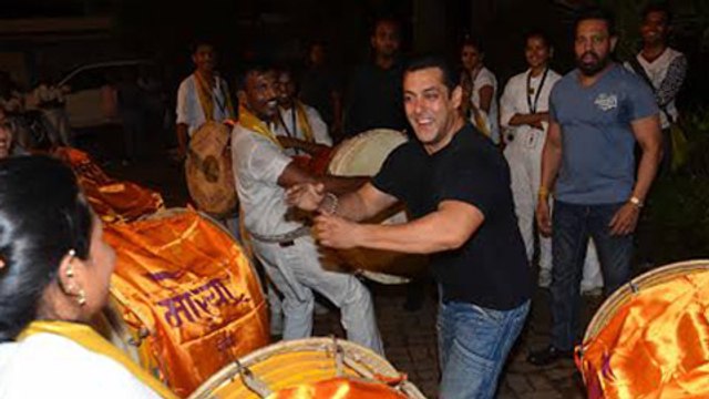 Salman Khan's Ganpati Visarjan DANCE 2015 - UNCUT