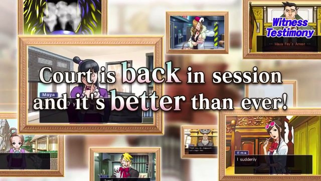 Phoenix Wright Ace Attorney Trilogy - Announcement Trailer