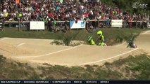 REPLAY MOTOS 1 GROUP 2 SATURDAY BMX EUROPEAN CUP ECHICHENS, SWITZERLAND - 19 SEPTEMBER 2015