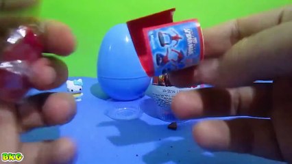 Frozen Spiderman Peppa Pig My Little Pony Hello Kitty Disney Cars Surprise Eggs