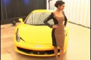 Esha Gupta at the launch of the show SUPERCARS season 2