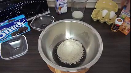 Oreo waffles cake recipe