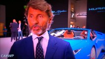 STEPHAN WINKELMANN 186.450€ Lamborghini Huracán Spyder 2017 4x4 610 cv 57 mkgf 324 kmh 0-100 kmh 3,4 s @ 60 FPS