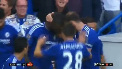 Zouma Fantastic Goal - Chelsea 1-0 Arsenal - Premier League - 19.09.2015