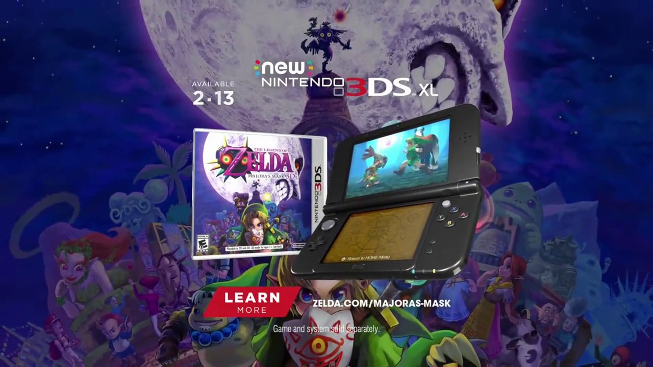 The Legend of Zelda- Majora’s Mask 3D Trailer