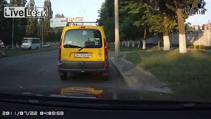 Drive Drunk Woman (the woman at a wheel)