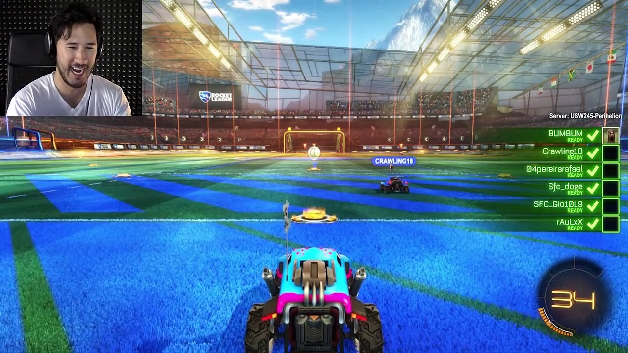 COOLEST GAME EVER  Rocket League #1