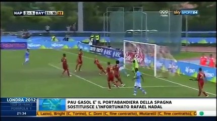 Napoli Vs Bayern Munich 3-2 - All Goals & Match Highlights - July 20 2012 - [High Quality]