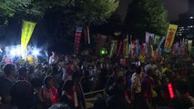 Japoneses protestam contra lei de segurança