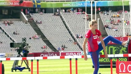 Christina Vukicevic, beautiful Norwegian hurdler