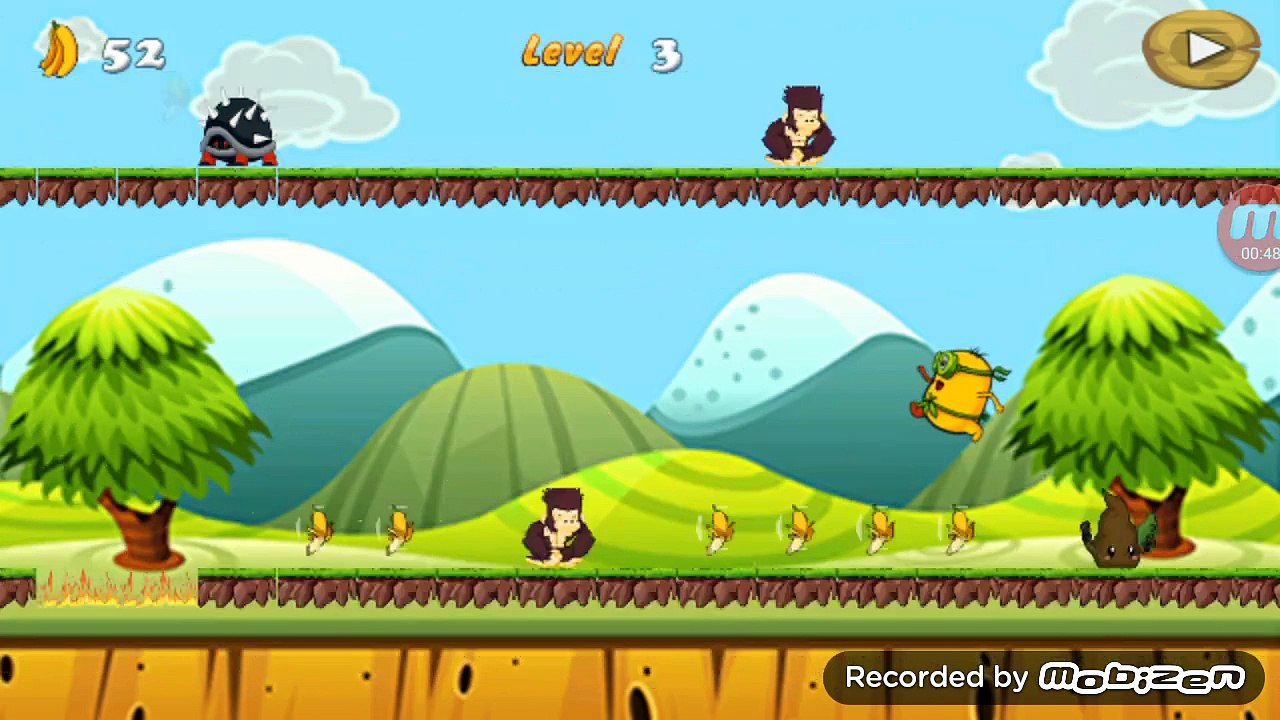 Locos minions rush  juego android minions nivel 1 a 6  vamos a jugar