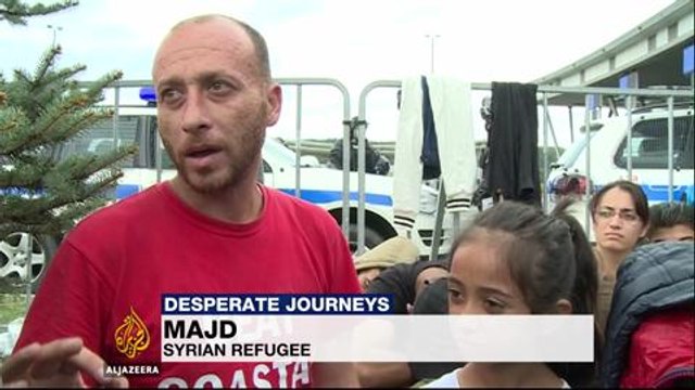 Croatia 'forcing' Hungary to take in refugees