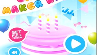 It's YOUR BIRTHDAY? YUMMY! Bake this! Cake Maker Kids App! Cooking Game ipad, iphone, Android App [Full Episode]
