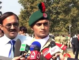 Pak Army  young caption Asfindyar who gave his life at Peshawar attack