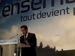Discours Nicolas Sarkozy - 22 avril 2007