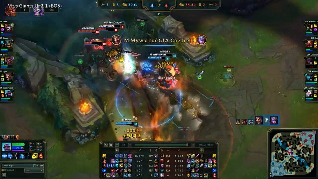 Millenium LoL vs Giants Underdoges - Game 4