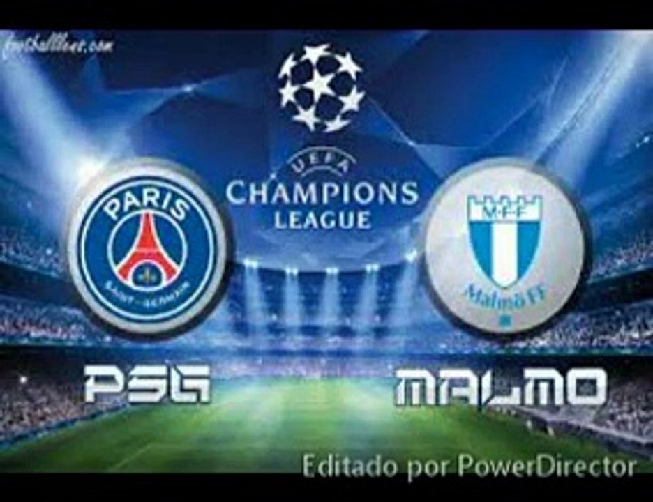 Paris st Germain  vs Malmó 2-0  Highlights (15-09-2015)Fase