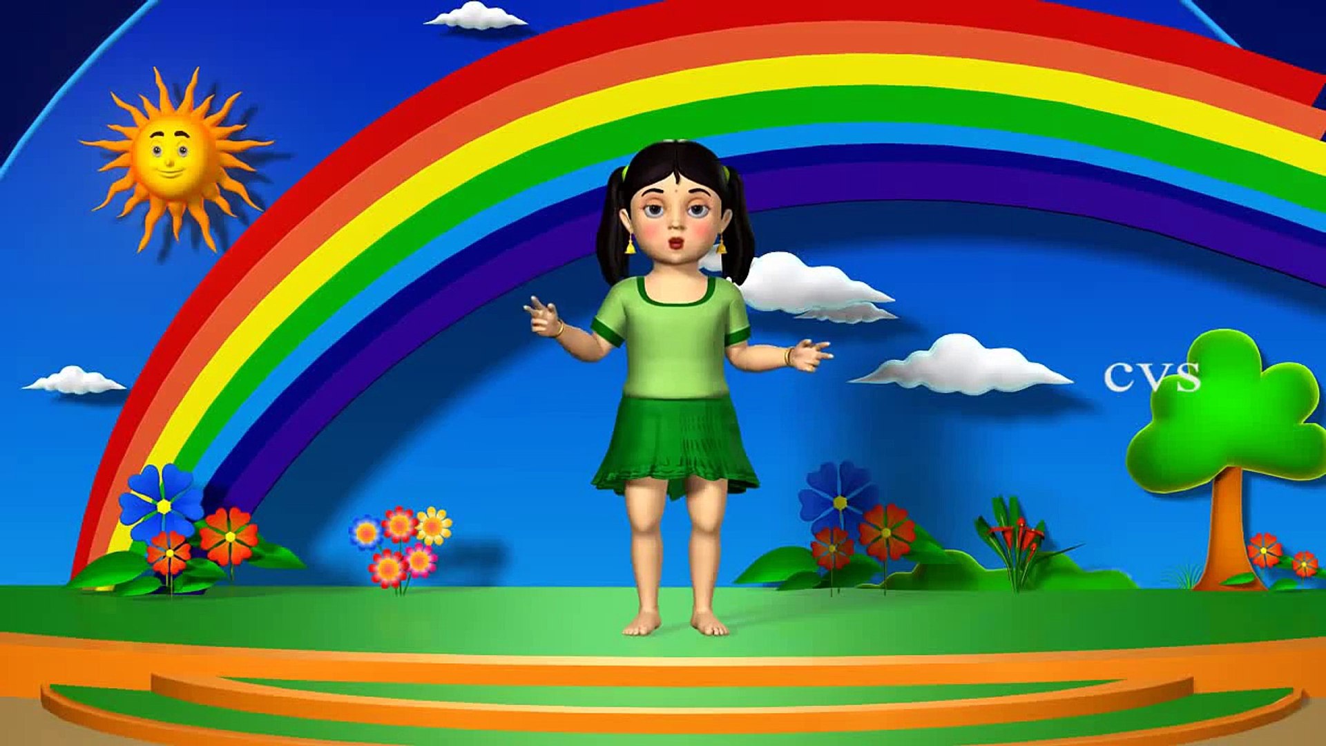 ⁣Head shoulders knees and toes | 3D Nursery Rhymes | English Nursery Rhymes | Nursery Rhymes for Kids