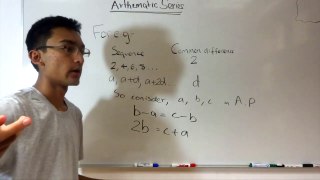 IB Math SL : HL Arithmetic series 1
