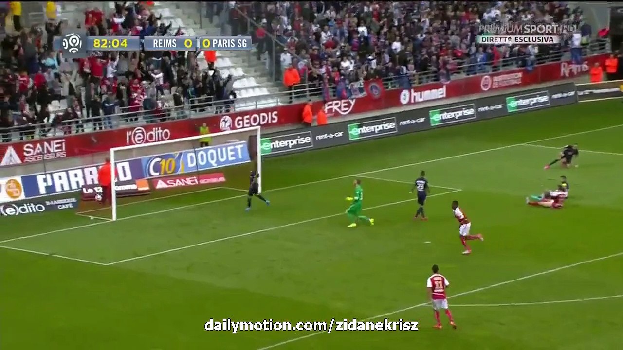 1-0 Theoson Siebatcheu Goal HD | Stade Reims v. Paris SG 19.09.2015 HD