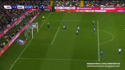1-2 Massimo Maccarone Fantastic Goal | Udinese v. Empoli 19.09.2015 HD