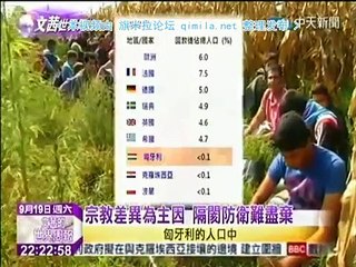 《文茜的世界周报 》20150919 德国无预警宣布管制,匈牙利趁势提早关边境