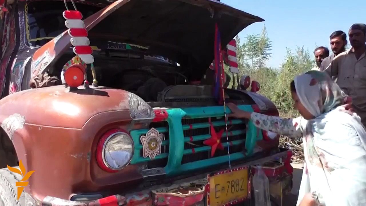 Pakistan's first female truck driver has a message to the women of her country: 'nothing is too difficult.'