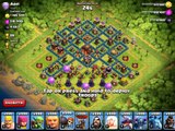Clash of Clans - Attacking the top player with all Wall Breakers