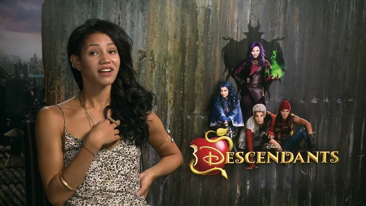 Sofia Carson and Booboo Stewart talk Disney's Descendants