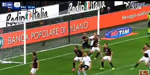 1st Half Goals HD - AC Milan 2-1 Palermo - Serie A - 19.09.2015 HD