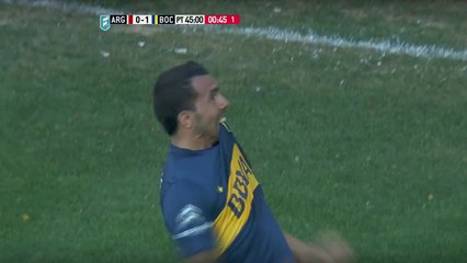 Gol de Tevez a Argentinos (Campeonato 2015)