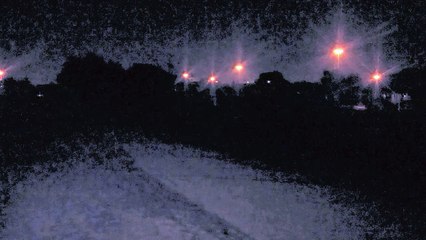 Dark but enhanced photos taken during the night in a field