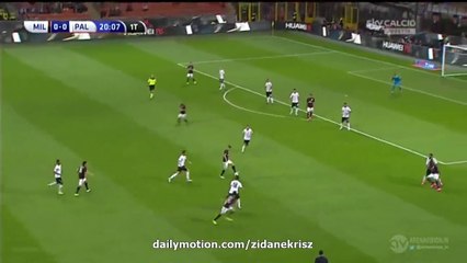 All Goals and Highlights HD | AC Milan 3-2 Palermo 19.09.2015 HD