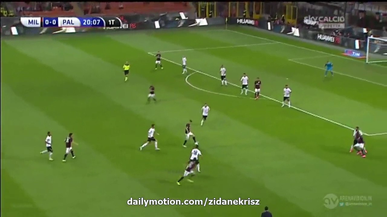 All Goals and Highlights HD | AC Milan 3-2 Palermo 19.09.2015 HD