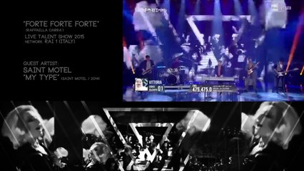 Showreel "Forte Forte Forte"  - Saint Motel (Live) "My Type"