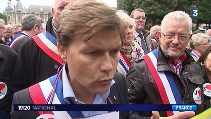 Les maires de France dans la rue contre la baisse des dotations de l'État