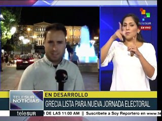 Expectativa en Grecia ante las elecciones anticipadas del domingo