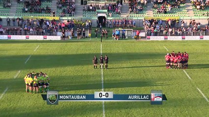PRO D2 - Résumé Montauban - Aurillac : 5-31 - J3 - Saison 2015/2016