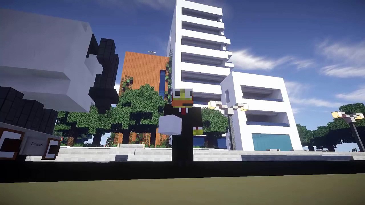 MINECRAFT: How To build Modern Town House / Best modern Town House 2015 Tutorial