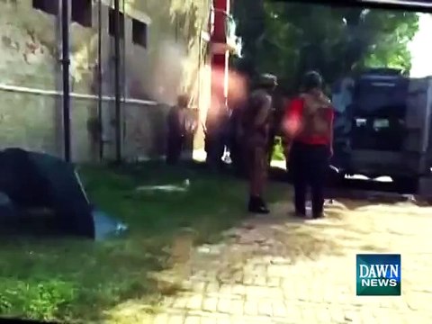 Terrorists were contained within 50-meters of Badaber camp