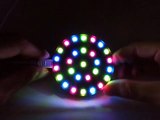 DIY Full Color LED Aurora Light Kit with 28pcs LEDs Beautiful Graduated Colors Memory Function