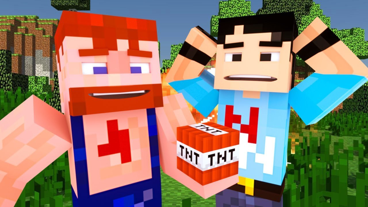 I was HUNGRY! Minecraft Animation NikNikamTV