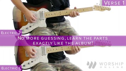 Do What You Want To - Vertical Church Band - Electric Guitar Tutorial