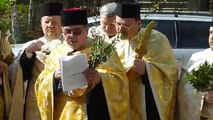 Procesiunea de Florii Botoşani 2011:  la Biserica Sf . Vasile cel Mare