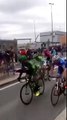 Spectator hit and badly injured by racer during 2014 Tour of Flanders