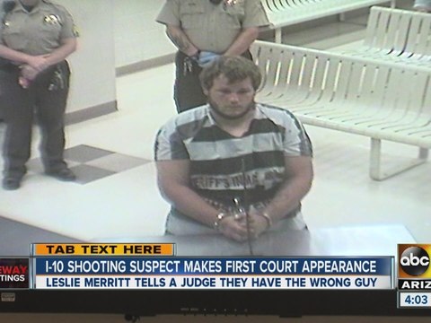 I-10 shooting suspect makes first court appearance