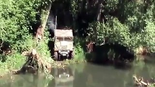 Russian amphibious jeep
