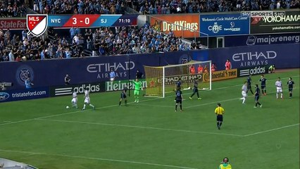 72' Amarikwa | New York City 3-1 SAN JOSE EARTHQUAKES
