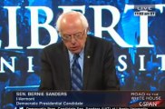 Senator Bernie Sanders at Liberty University in Virginia 09_14_15