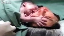 I Want To Stay With My Mummy! Newborn Refuses To Let Go